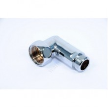 Американка п/с угл. 1вн.х1нар. (хром) WM