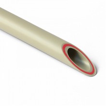 ПП Труба арм. 110 (PN25) стекл.  серая Pro Aqua RUBIS SDR 6