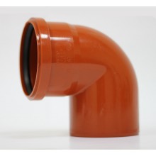 Отвод нар.кан. D 110 угол 90* Политэк (50)