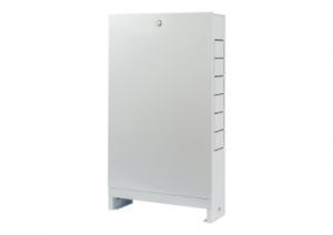 Шкаф коллекторный наружный ШРН-7, 1300х118х652-715, 19-20 вых. STOUT