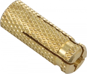 Анкер забивной  8/10х28 латунь  (100 шт .)