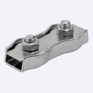 Зажим для ст. канатов  двойной 3мм 100шт (Duplex)