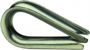 Коуш для канатов М 8 40шт DIN6899