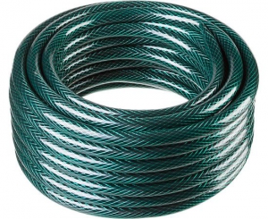 Шланг пол. арм.  3/4 х50м 3-х слойный арм. (зел) РОСТОК