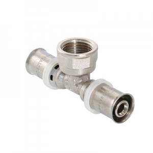 Пресс- тройник 16х1/2 ВР Valtec