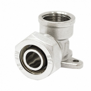 Угольник м/п 16x1/2внут.с крепежом STI (15/120)