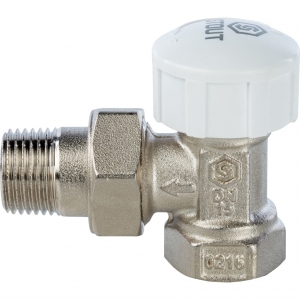 Клапан термостатический угловой 1/2 STOUT