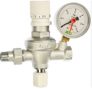 Редуктор давления 1/2 с манометорм FAR FA 2106 12