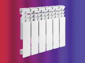 РАДИАТОР алюм.   350/80 STI Classic   4 секц. 105Вт