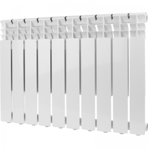 РАДИАТОР алюм.  500/80 ROMMER Optima 10 секц. 130Вт