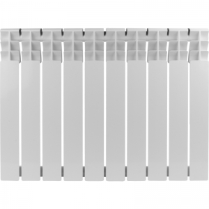 РАДИАТОР бимет.  500/80 ROMMER Optima BM 500 10 секц. 125Вт