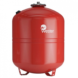 Бак расширительный 100л. Wester 1 для отопления вертик. красный