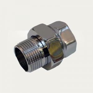 Соединение прямое д/полотенцесушителя 1х3/4 г/ш хром (2 шт)