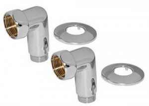 Соединение угловое для полотенцесушителя В/В (пара) Millennium 1x1/2