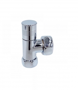 Вентиль  угловой : круглый 1вн. х 3/4вн. (хром) TIM