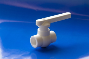 ПП Кран шаровый  D32  Политэк полнопрох. (5/45)