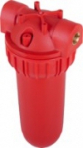 Фильтр-колба для гор. воды 10 3/4ВР WaterMark ПЛАСТ. с лат. встав.,(кронштейн, ключ,картридж нить)