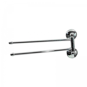 ДЕРЖАТЕЛЬ полотенца поворотный большой двойной с двойным крепл. 75130 Китай