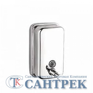 Дозатор для жидкого мыла 0,5л металлический 401/L