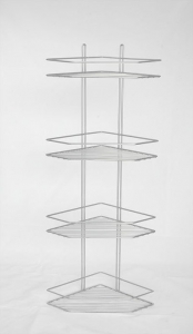 ПОЛКА угловая 4 яруса трапеция 4896-4 СТК ЭКО