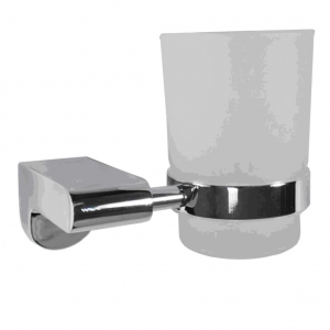 Стакан TITAN стеклянный с креплением к стене 77005