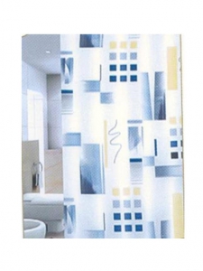 Шторка для ванной ZALEL 1138 Geometry (П122)