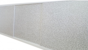 Экран под ванну Оптима 1,5 м пластик (46 серый камень)