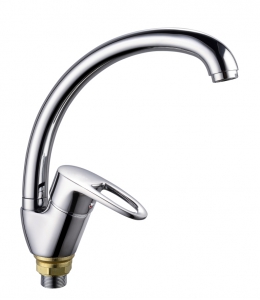 Смес. кухня 1-рук. бок. FAUZT  на гайке FZs863-B126 ф40 (10)