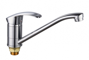 Смес. кухня 1-рук. д/н FAUZT на гайке FZs805-B115 ф40