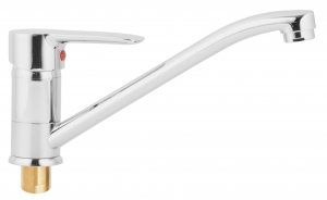 Смес. кухня 1-рук. д/н FAUZT на гайке FZs805-B117 ф40