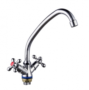 Смес. кухня 2-рук. FAUZT на гайке FZ223-A10