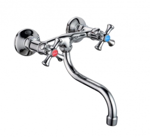 Смес. настенный 2-рук. FAUZT FZ490-А07