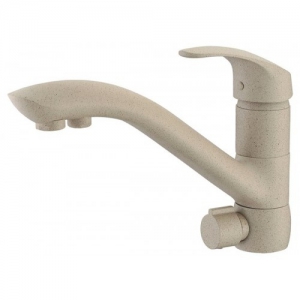 Смес. кухня 1-рук. KAISER п/ф (песочный мрамор) Venus  39066-4 ф40