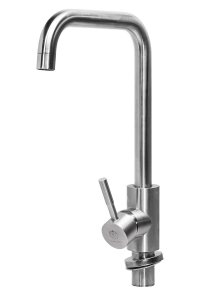 Смес. кухня 1-рук. бок. TSARSBERG с гайкой 115-001 б/ГП ф40 (сталь) (10)