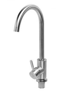 Смес. кухня 1-рук. бок. TSARSBERG с гайкой 116-001 б/ГП ф40 (сталь) (10)