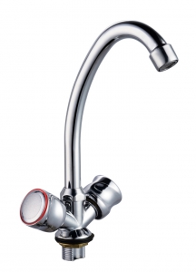 Смес. кухня 2-рук. TSARSBERG  крест кер. 272-34 б/ГП