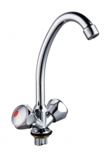 Смес. кухня 2-рук. TSARSBERG  крест кер. 272-41 б/ГП