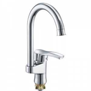 Смес. кухня 1-рук. бок. ПСМ  с гайкой  384-КТ/017 ф40