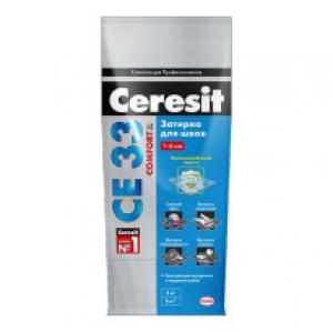 Затирка д/пл.швов 2кг гол. СЕ33 CERESIT