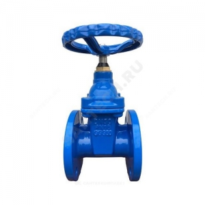 Задвижка чугун VOC4241C аналог МЗВ обрезиненный клин EPDM Ду 100 Ру10/16 Тмакс=110C фл Tecofi VOC4241C-00EP0100