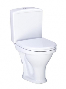 Унитаз компакт Вест/Вита (арм.+сид.) белый , антивсплеск, косой выпуск(г.Воротынск)