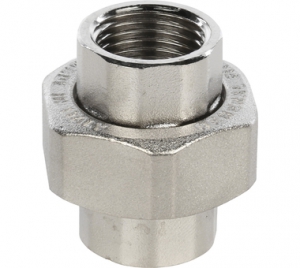 Американка 1- 1/4 г/г прямая STOUT (ж) (плоск. уплотн.) l 20 в упак.