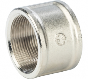 Муфта  1-1/2 STOUT (ник.) l 30 в упак.