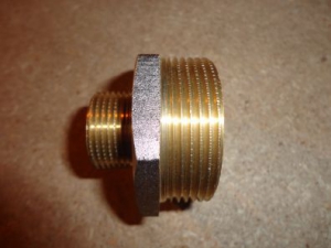 Ниппель перех. 1- 1/4х 1/2 (ник.) WM (5/130)