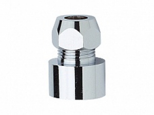 Цанговый зажим 1/2 нар. х 10 (хром.) WM (10/240)