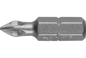 Бита (насадка) PZ1x25мм 2шт.STAYER PROFI