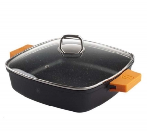 Сотейник 28см. с крышкой Granit Diamond Line  Berlinger Haus