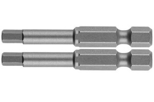Бита (насадка) HEX4x50мм 2шт.KRAFTOOL