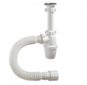 Сифон бутылочный ОРИО 1 1/2 х 40 с гибкой трубой 40 - 50 А-400121