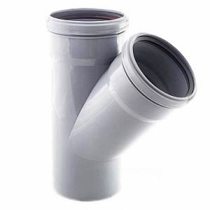 Тройник кан. 110х110 угол 45*  Flextron (7)